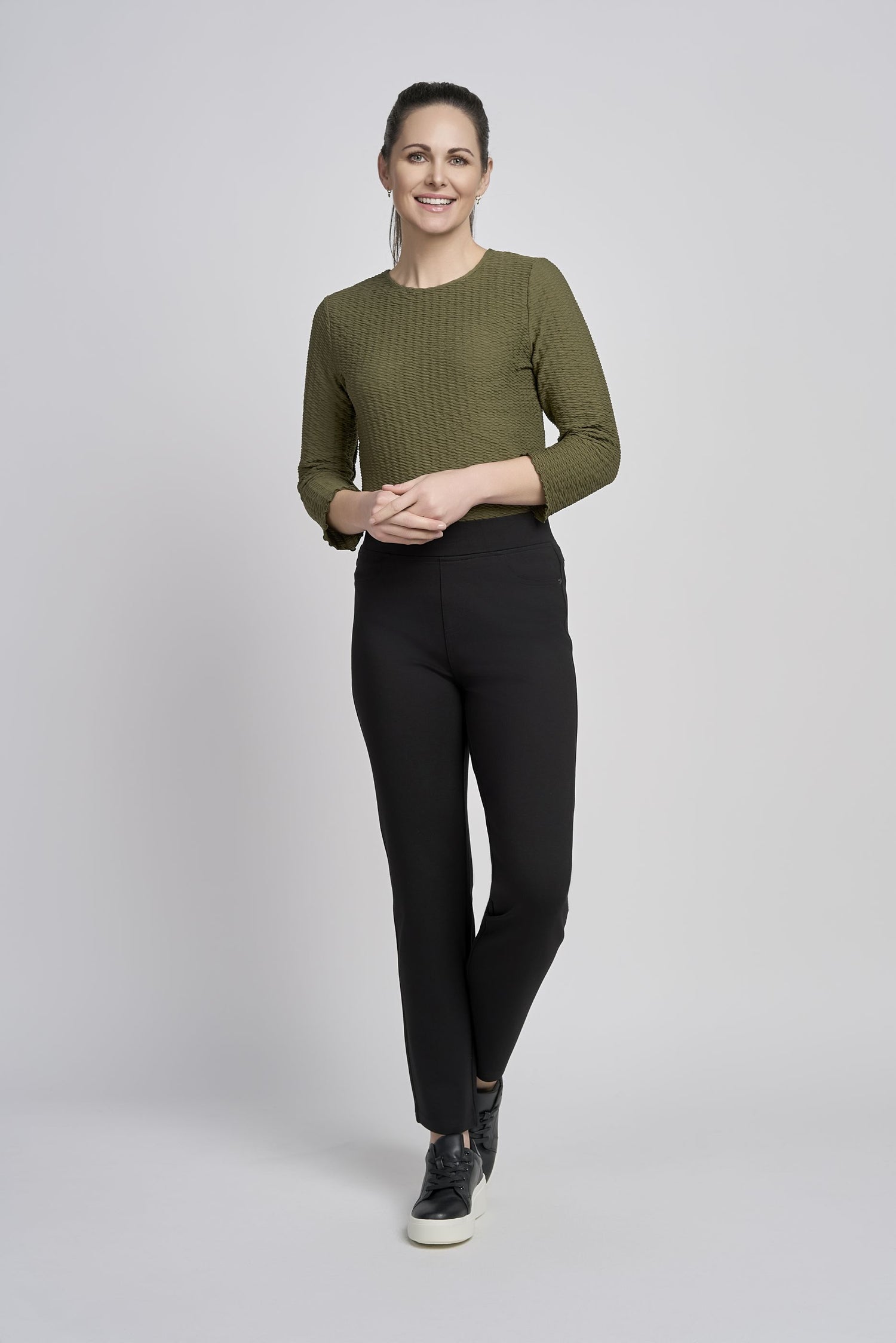 Pinns Poppy Jean Style Pull Up trouser 280T 2026