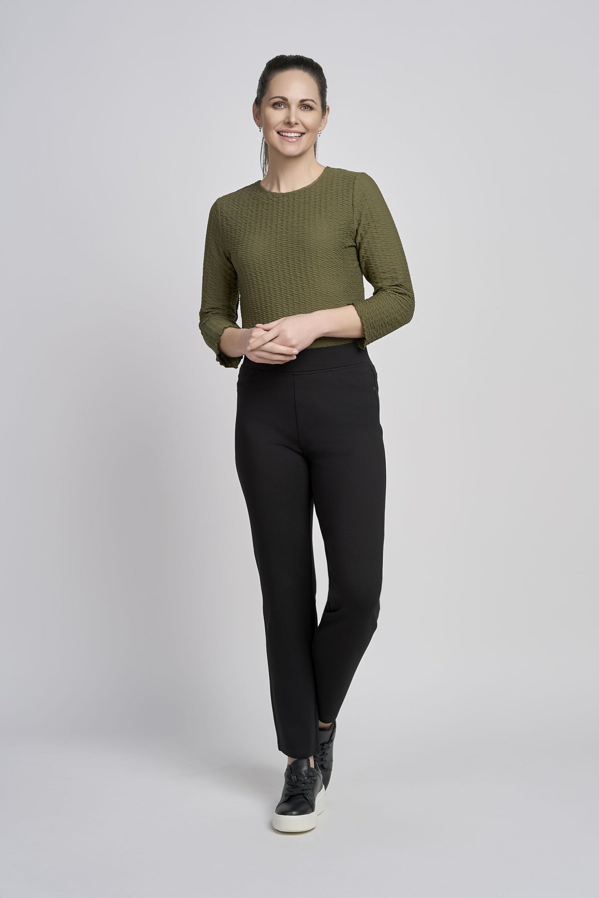 Pinns Poppy Jean Style Pull Up trouser 280T 2026