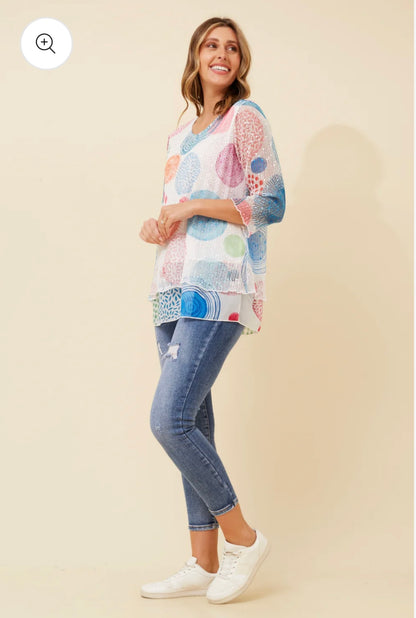 Double layer top T521201