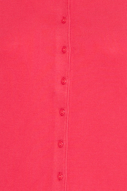 Fransa Basic round neck cardigan 20604187