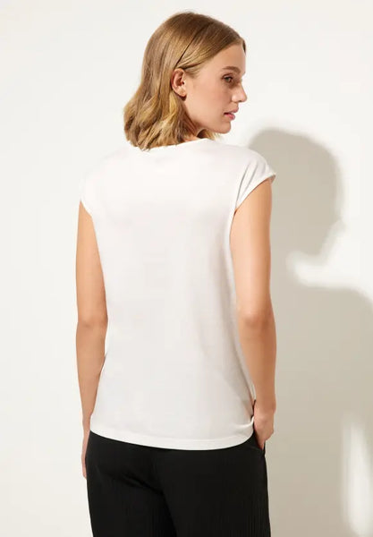 Street One Ada Top with sweetheart neckline 320320
