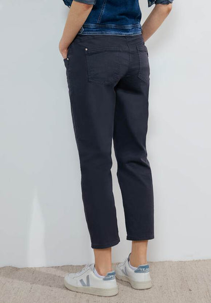 Cecil Cotton Everyday wear  trousers 28" Leg. Green, Khaki Navy 377456