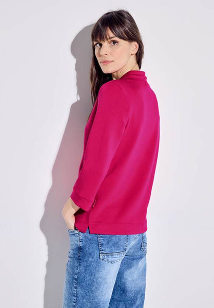 Cecil V Neck Sweatshirt . Pink Or Green  321122