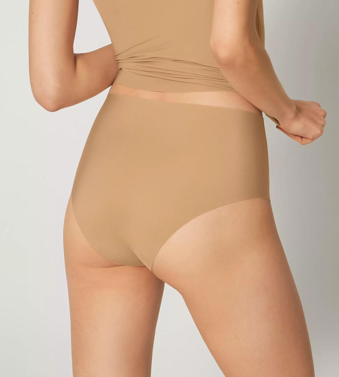 Sloggi Sero Feel High Waist Briefs Nude