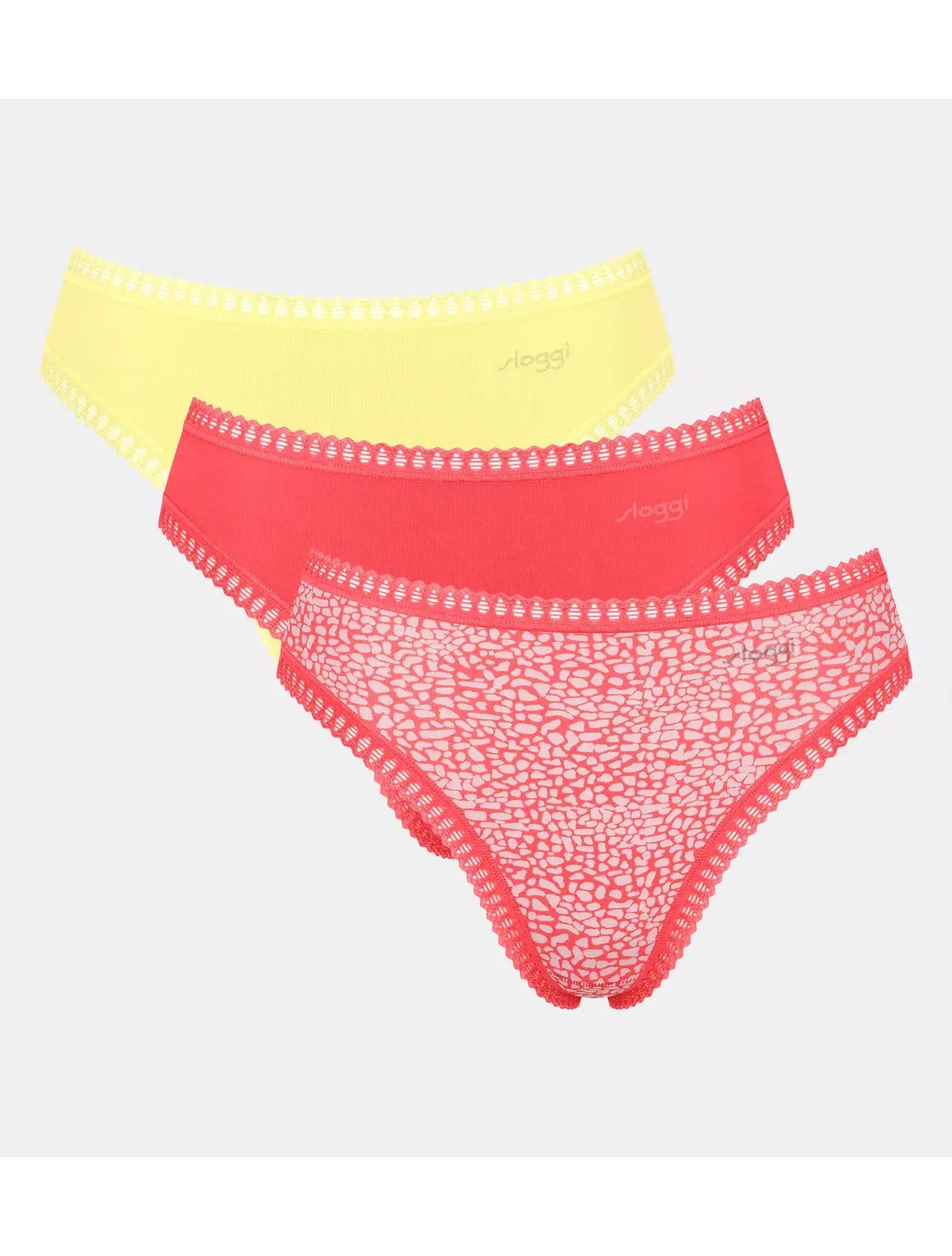 Sloggi Go Crush High Leg Briefs Orange