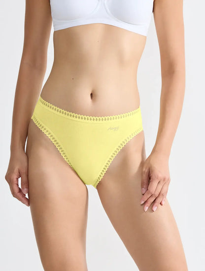 Sloggi Go Crush High Leg Briefs Orange