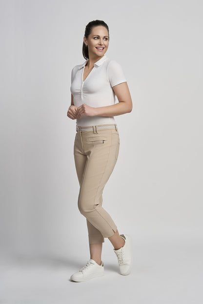 Pinns Audrey stretch trouser with sporty waistband 27" leg 378Ct 26
