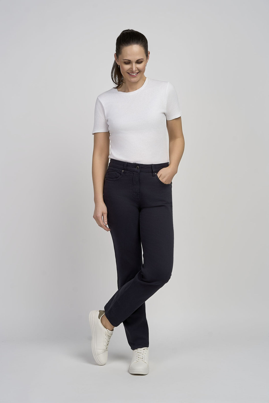 Pinns Super Stretch Straight leg Delux Denim Jean 383T