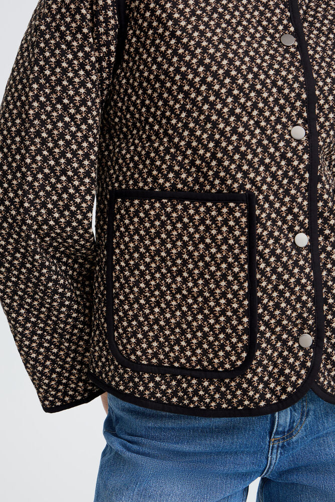 Byoung Danian collarless Quilted Jacket 20819356