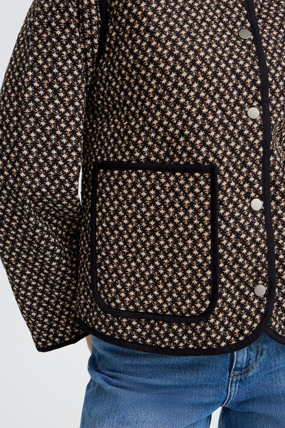 Byoung Danian collarless Quilted Jacket 20819356