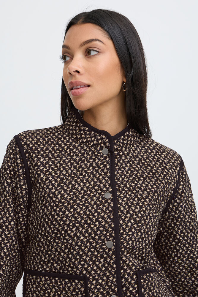 Byoung Danian collarless Quilted Jacket 20819356