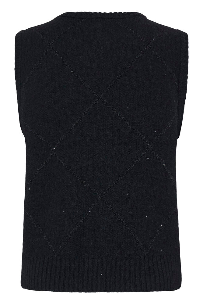 Byoung sleeveless knit with subtle sparkle  20819746