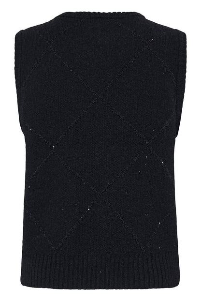Byoung sleeveless knit with subtle sparkle  20819746