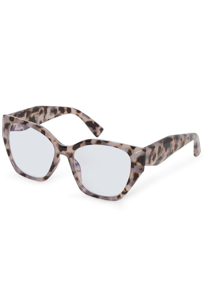 Fransa Animal Print Reading Glasses with Blue Light Technology 20618661