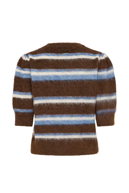Byoung Milou Stripe 1/2 sleeve jumper  20819508