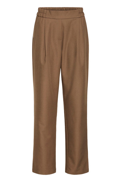 Fransa Abigail wide leg pants in Rain Drum