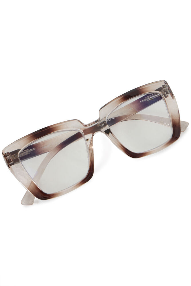 Fransa Square Frame Reading Classes with Blue Light Lens Tech 20618657