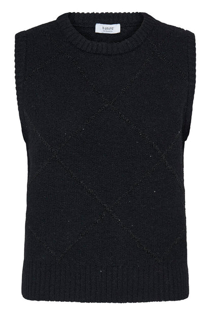 Byoung sleeveless knit with subtle sparkle  20819746