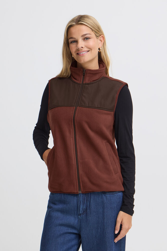Fransa Fleece Gilet 20618216