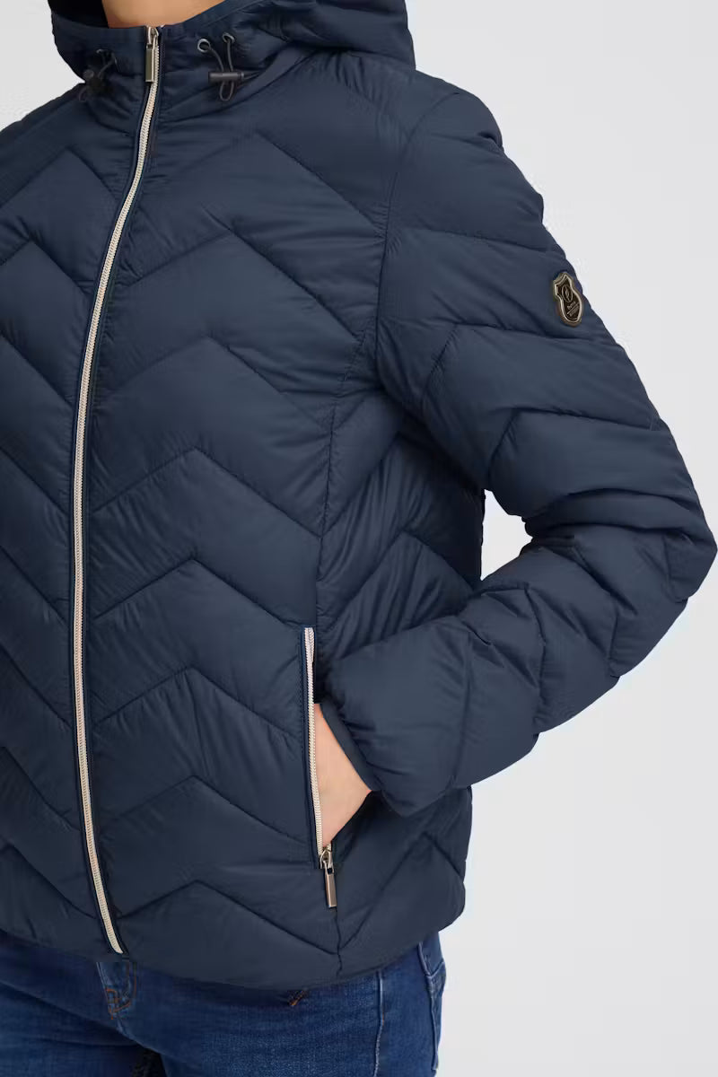 Fransa Lightweight Padded Jacket with Hood 20609336