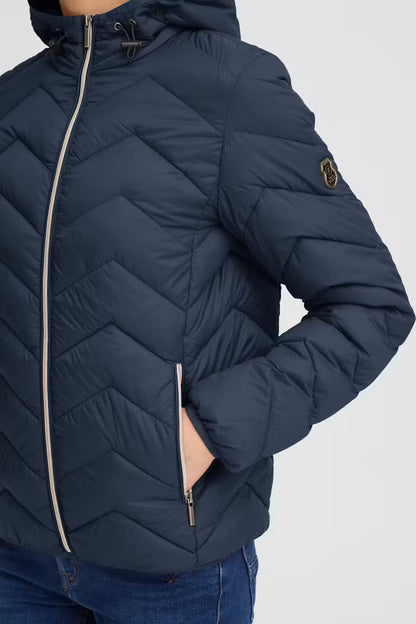 Fransa Lightweight Padded Jacket with Hood 20609336