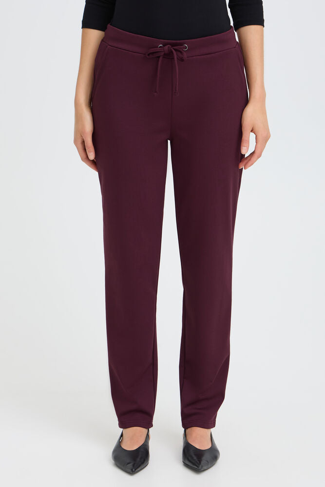 Fransa Soft Jersey trousers in Port Royal 20618092