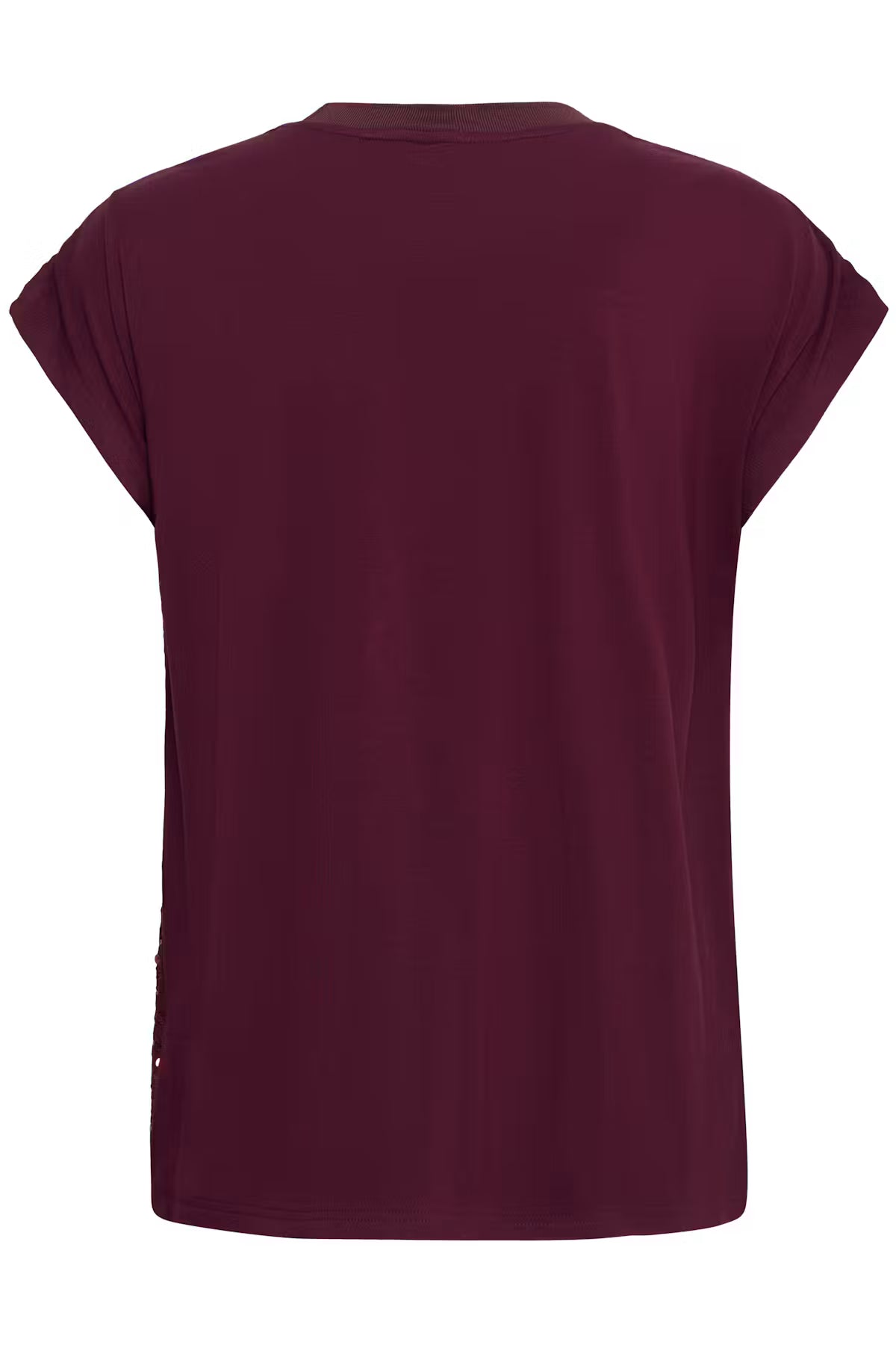 Fransa Zolana Short-Sleeve Sequin Top