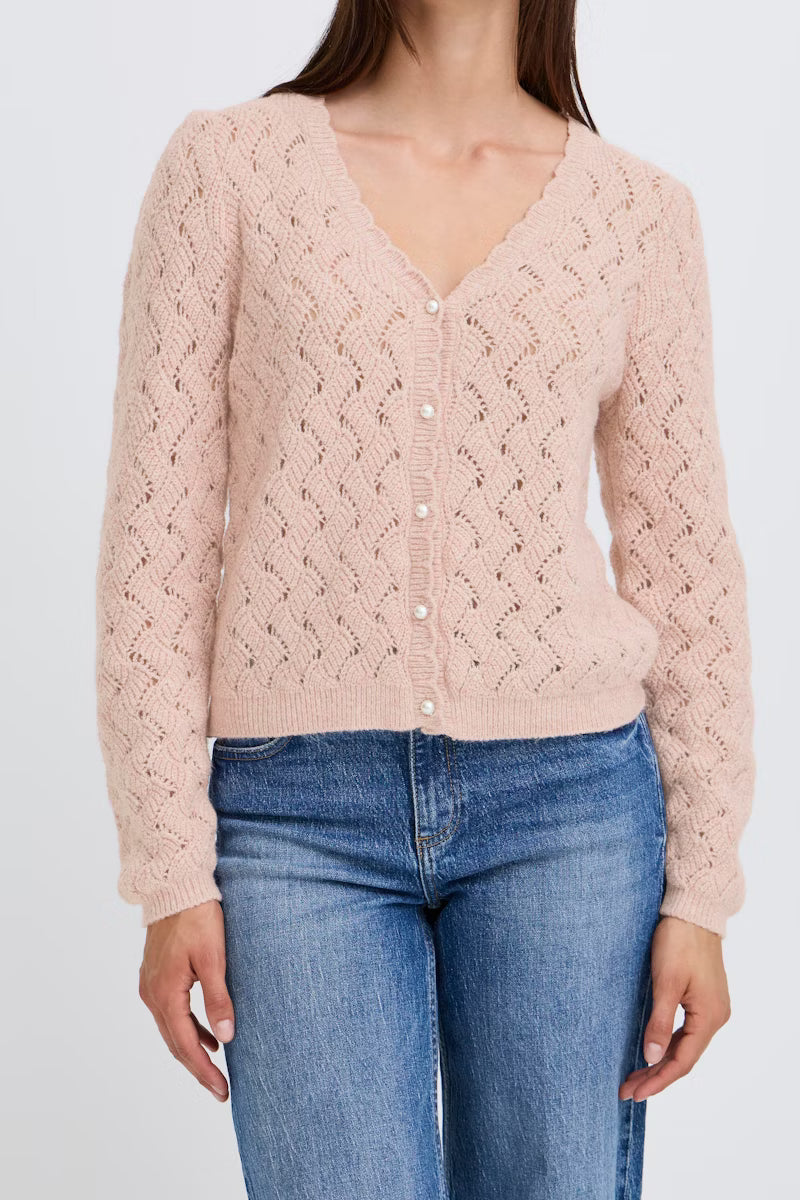Byoung delicate knit v neck cardigan  208171054