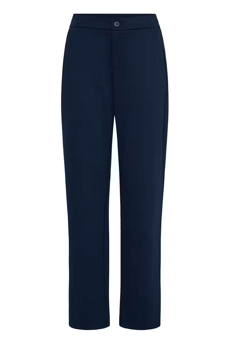 Fransa Soft Jersey straight leg trouser 20618364