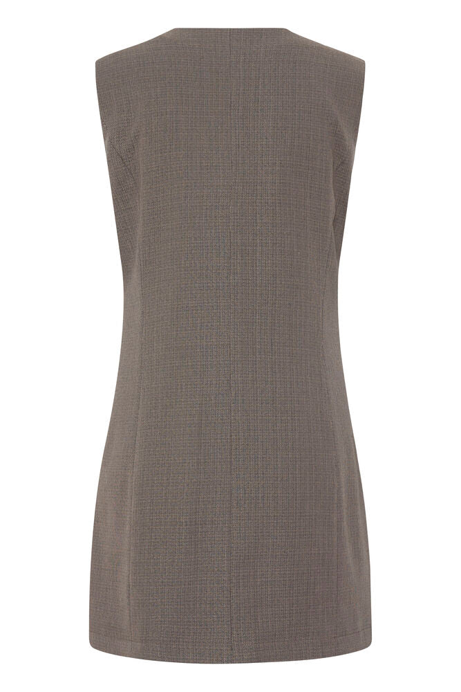 Fransa V neck Pinafore Dress 20618444