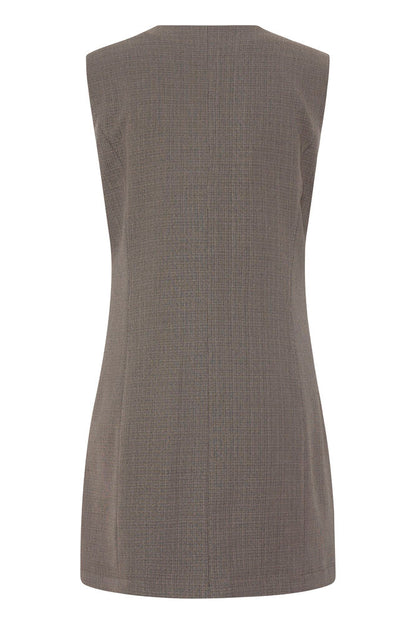 Fransa V neck Pinafore Dress 20618444