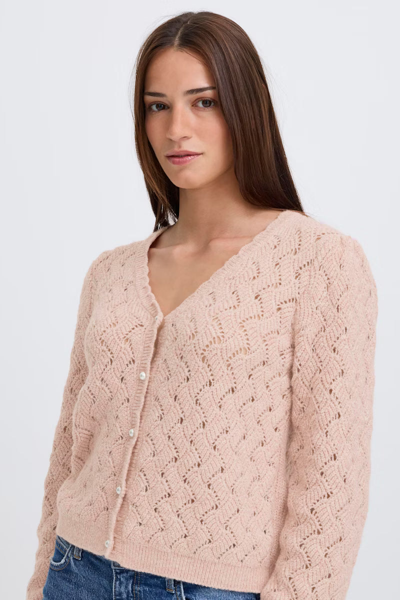 Byoung delicate knit v neck cardigan  208171054