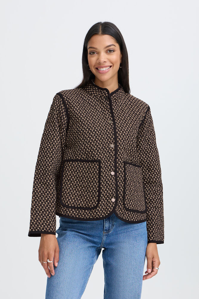 Byoung Danian collarless Quilted Jacket 20819356