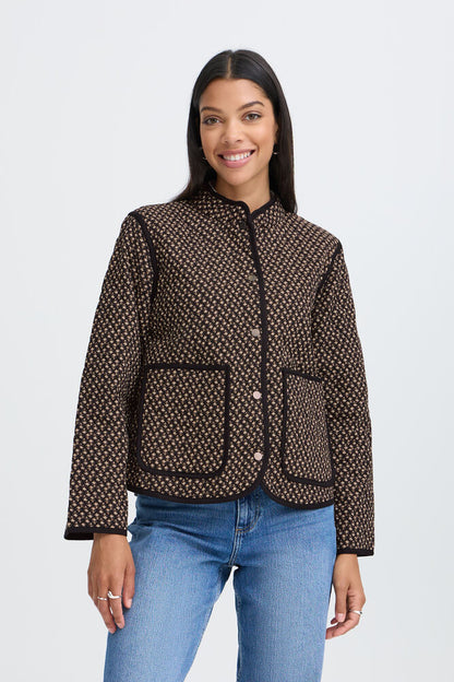 Byoung Danian collarless Quilted Jacket 20819356