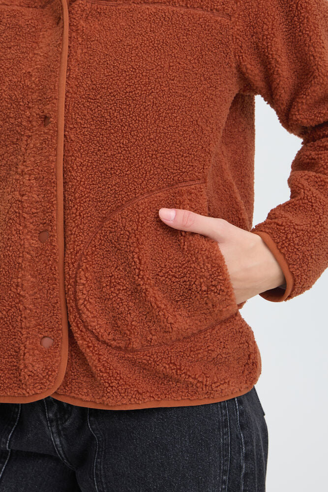 Byoung Supersoft Teddy Fleece without hood in Paprika 20819466
