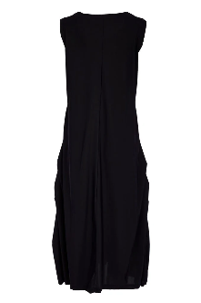 Naya Round Neck Dress With Wave Placement Print  Nas26190