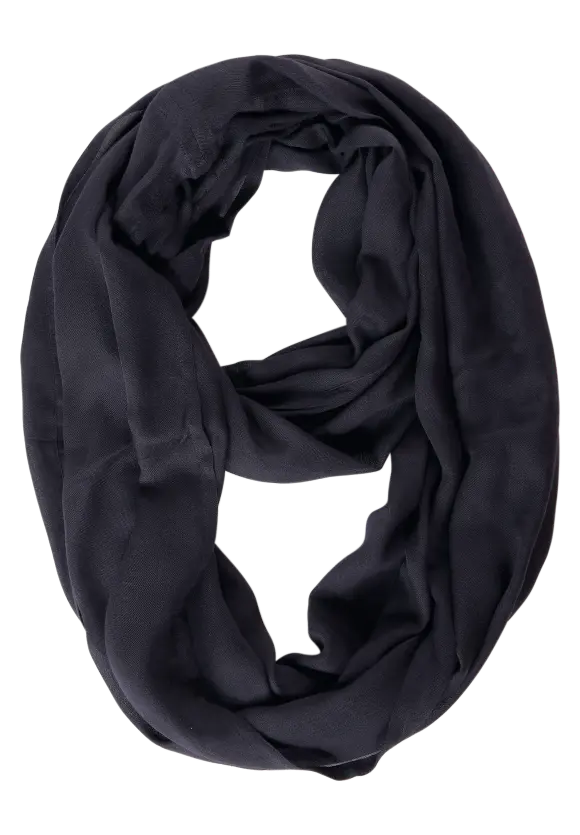 Cecil plain colour loop scarf in red or navy 572180