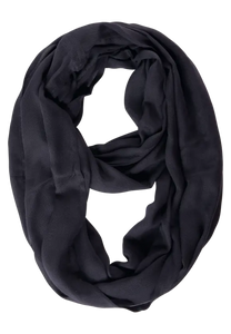 Cecil plain colour loop scarf in red or navy 572180