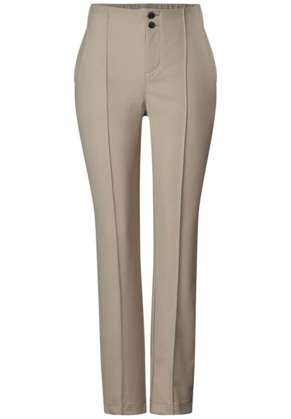 Street One Techno Stretch Chino trousers 30" in Navy or Sand  377451