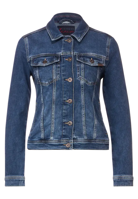 Street One denim jacket indigo wash 211939