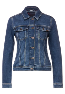 Street One denim jacket indigo wash 211939