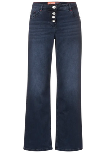 Cecil Wide leg high waist jeans  30" leg376936 1