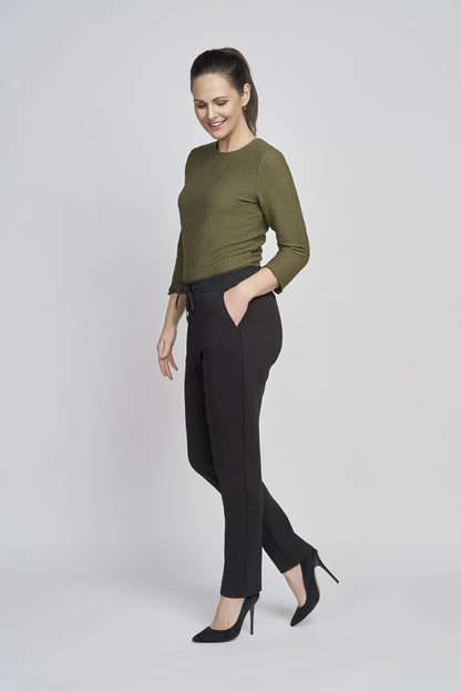 Pinns Straight Leg Relaxed trousers with gemstone pockets 705T