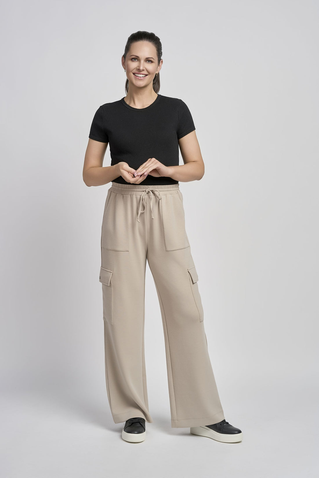 Pinns Supersoft Straight leg Cargo Trousers 728T