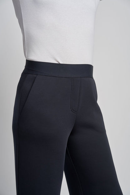 Pinns Supersoft straight leg trousers in navy 729T