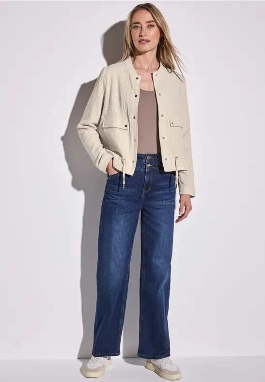 Street One Moonstone Sand Bomber Jacket 212634