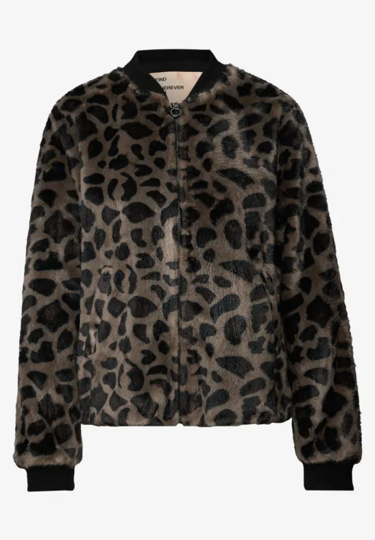 Street One Fake Fur Bomber Jacket 212717