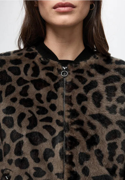 Street One Fake Fur Bomber Jacket 212717