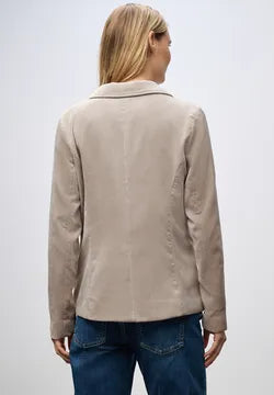 Street one Corduroy Blazer in Soft morning beige