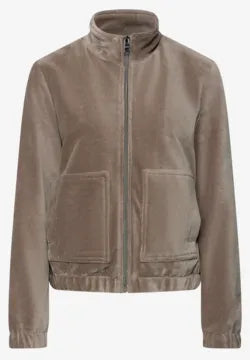 Street one Corduroy Jacket with Zip and Pockets